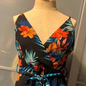 Tropical swing dress